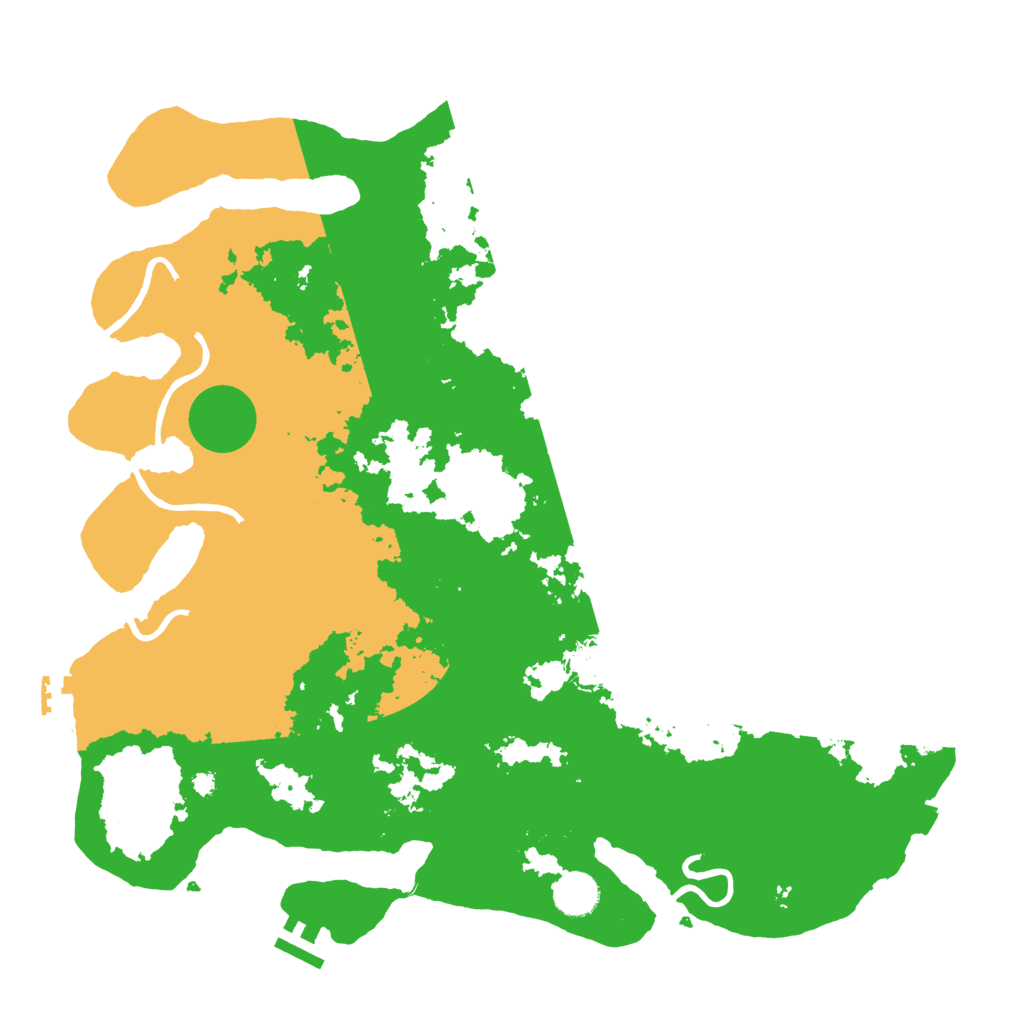 Biome Rust Map: Procedural Map, Size: 4000, Seed: 315365134