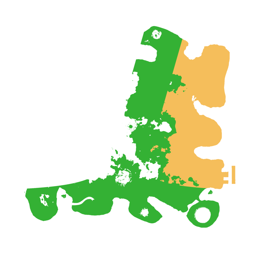 Biome Rust Map: Procedural Map, Size: 2900, Seed: 442357855