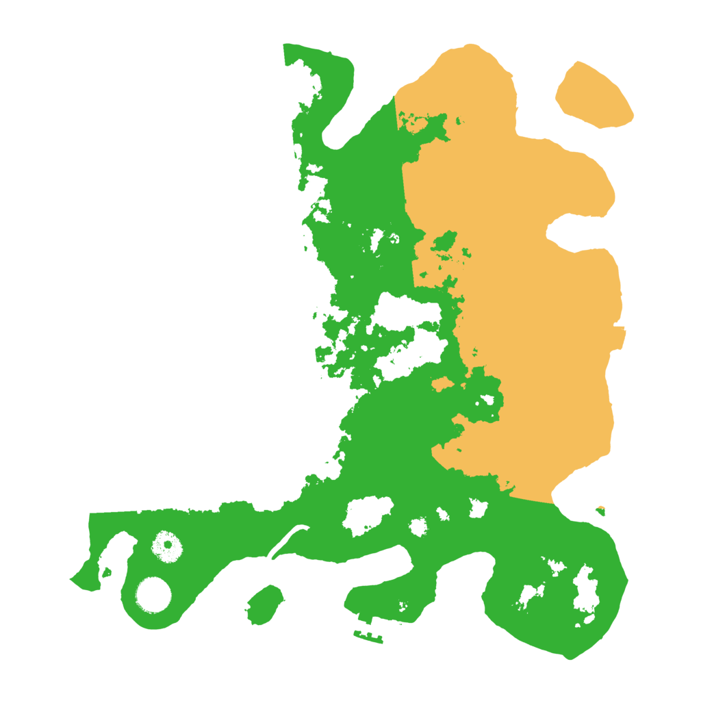 Biome Rust Map: Procedural Map, Size: 3500, Seed: 728335206