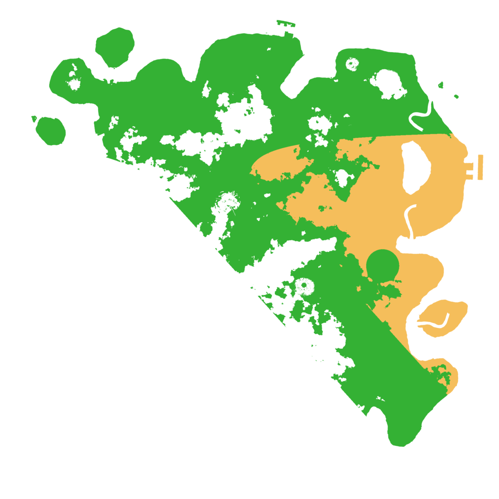 Biome Rust Map: Procedural Map, Size: 4000, Seed: 540509253