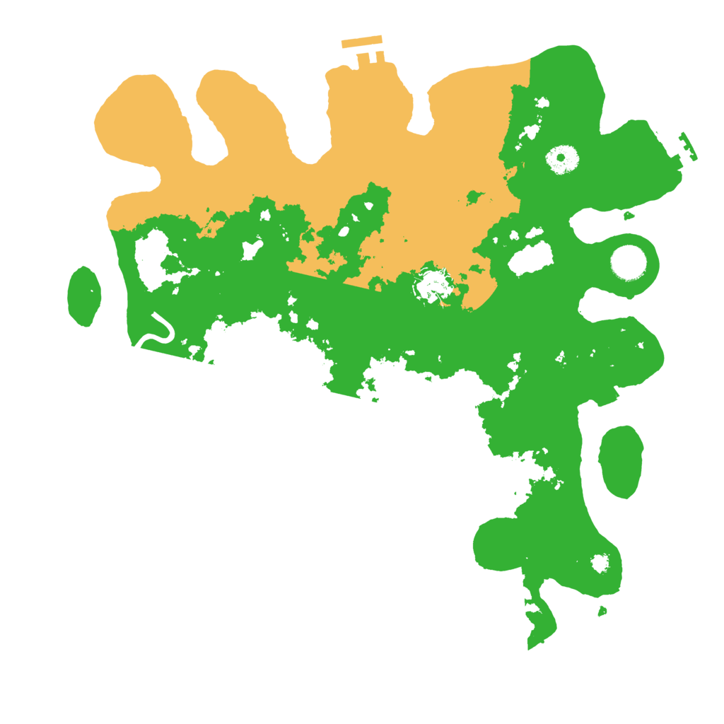 Biome Rust Map: Procedural Map, Size: 3600, Seed: 315365133