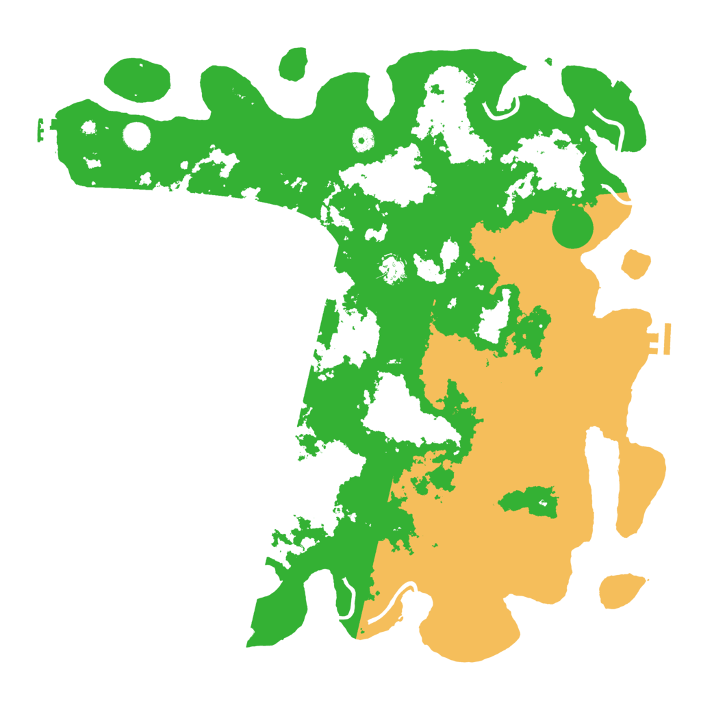 Biome Rust Map: Procedural Map, Size: 4500, Seed: 1952226632