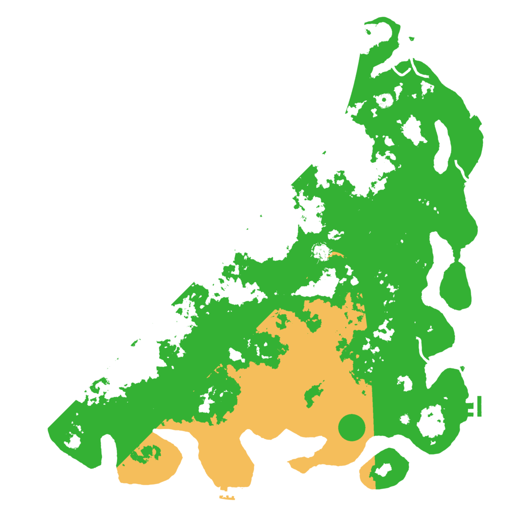 Biome Rust Map: Procedural Map, Size: 5000, Seed: 963025