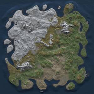 Thumbnail Rust Map: Procedural Map, Size: 5000, Seed: 963025, 18 Monuments