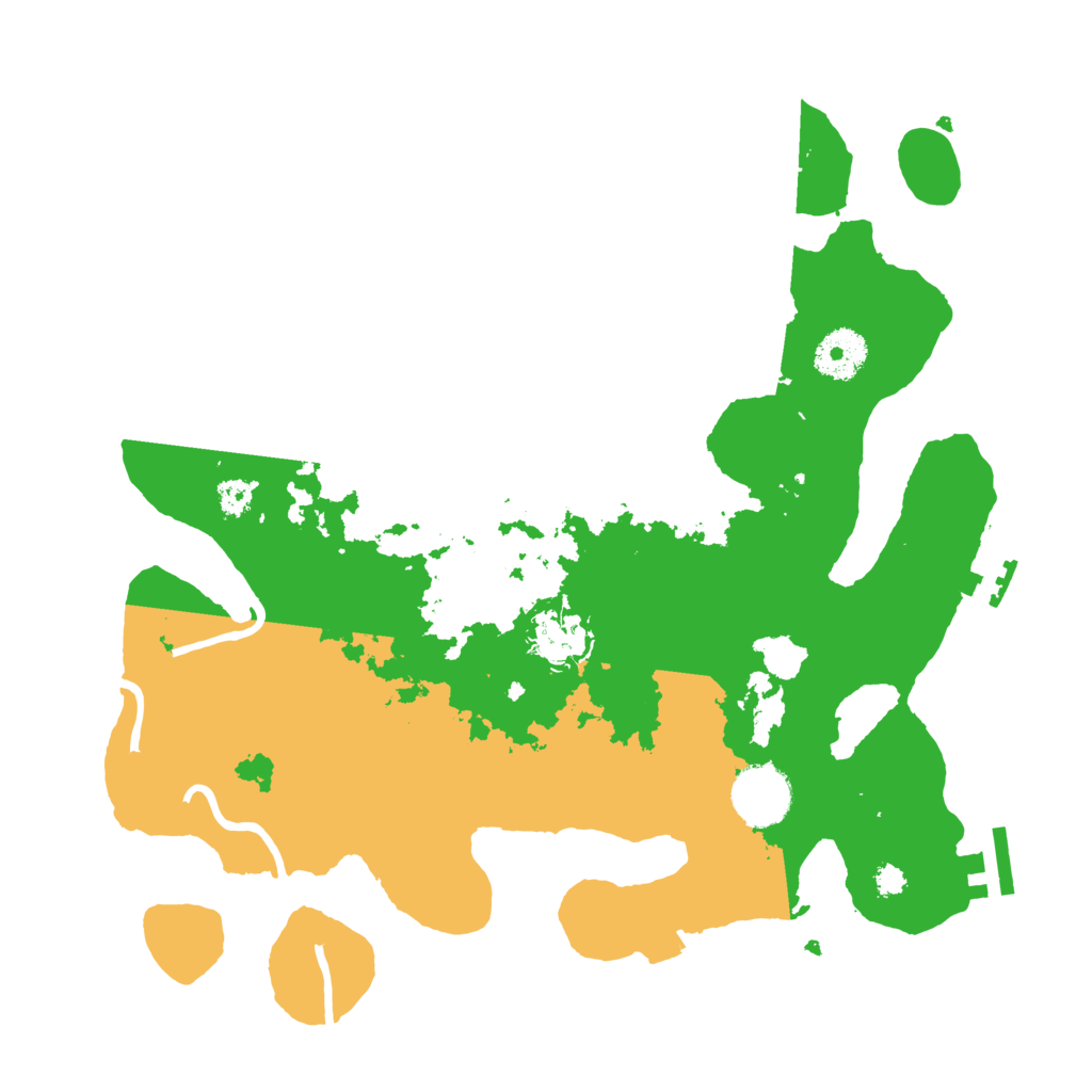 Biome Rust Map: Procedural Map, Size: 3250, Seed: 4578211