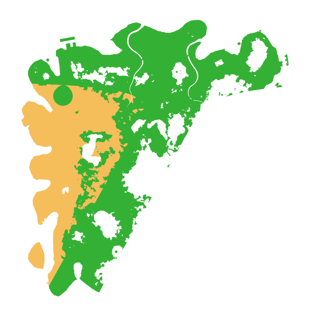 Biome Rust Map: Procedural Map, Size: 4250, Seed: 36981789