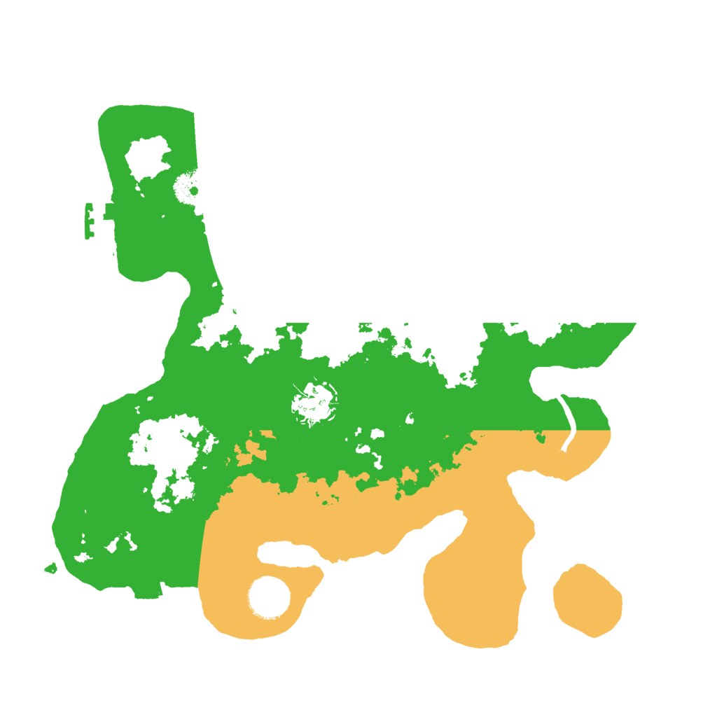 Biome Rust Map: Procedural Map, Size: 3000, Seed: 716347264