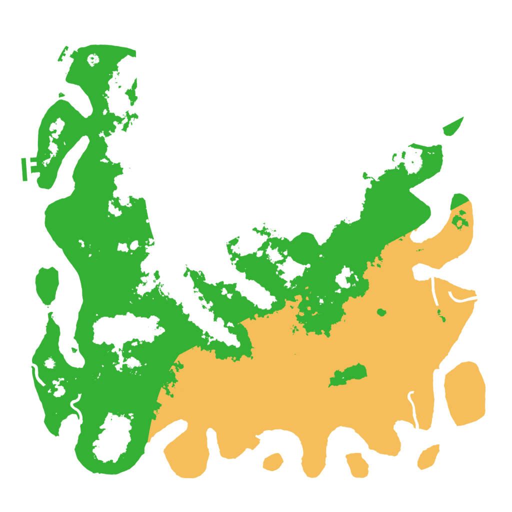 Biome Rust Map: Procedural Map, Size: 4500, Seed: 21031