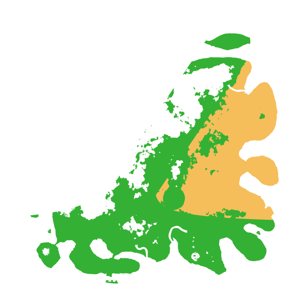 Biome Rust Map: Procedural Map, Size: 3750, Seed: 19982310