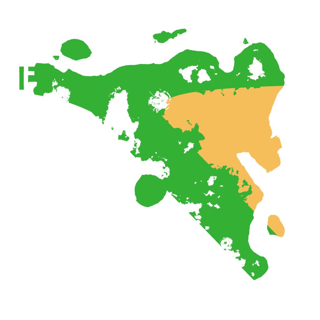 Biome Rust Map: Procedural Map, Size: 2800, Seed: 734797410