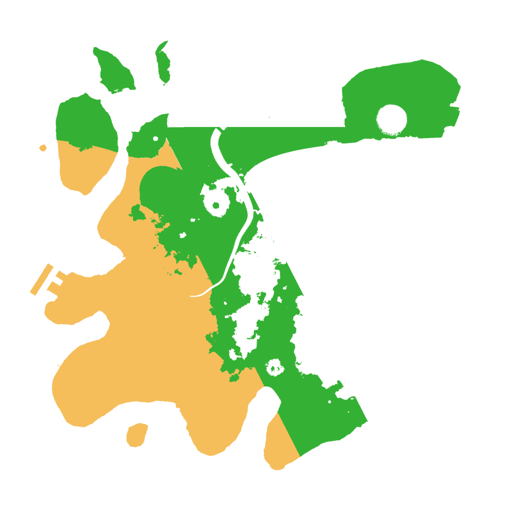Biome Rust Map: Procedural Map, Size: 3000, Seed: 9939