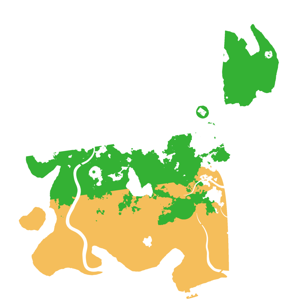 Biome Rust Map: Procedural Map, Size: 4000, Seed: 401490368