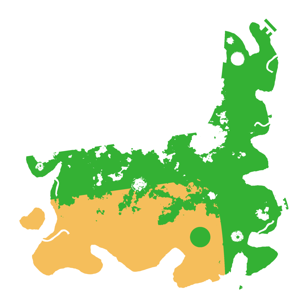 Biome Rust Map: Procedural Map, Size: 4000, Seed: 401490368