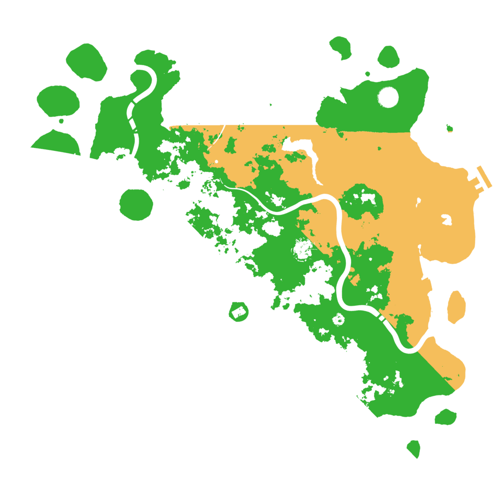 Biome Rust Map: Procedural Map, Size: 4250, Seed: 1764128148