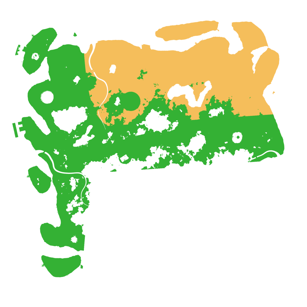 Biome Rust Map: Procedural Map, Size: 4250, Seed: 466132967