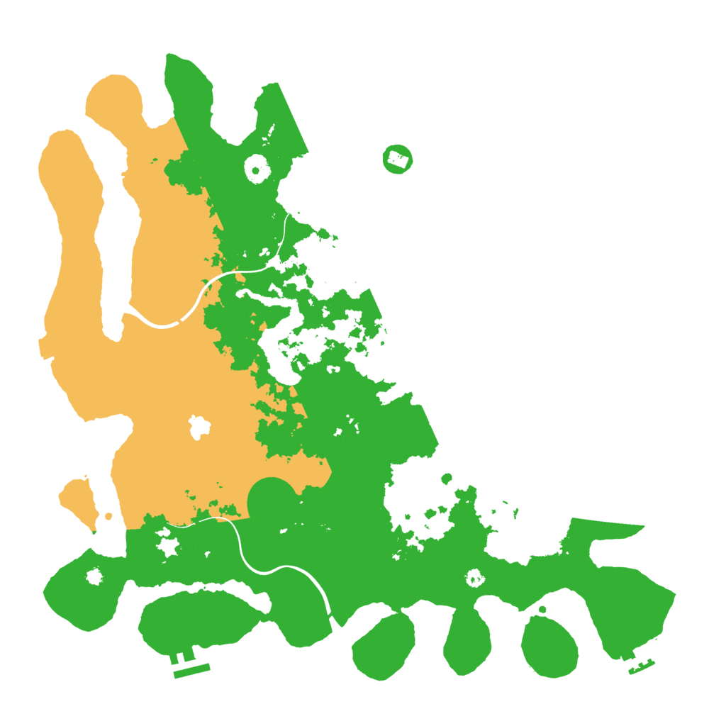 Biome Rust Map: Procedural Map, Size: 4000, Seed: 184085632