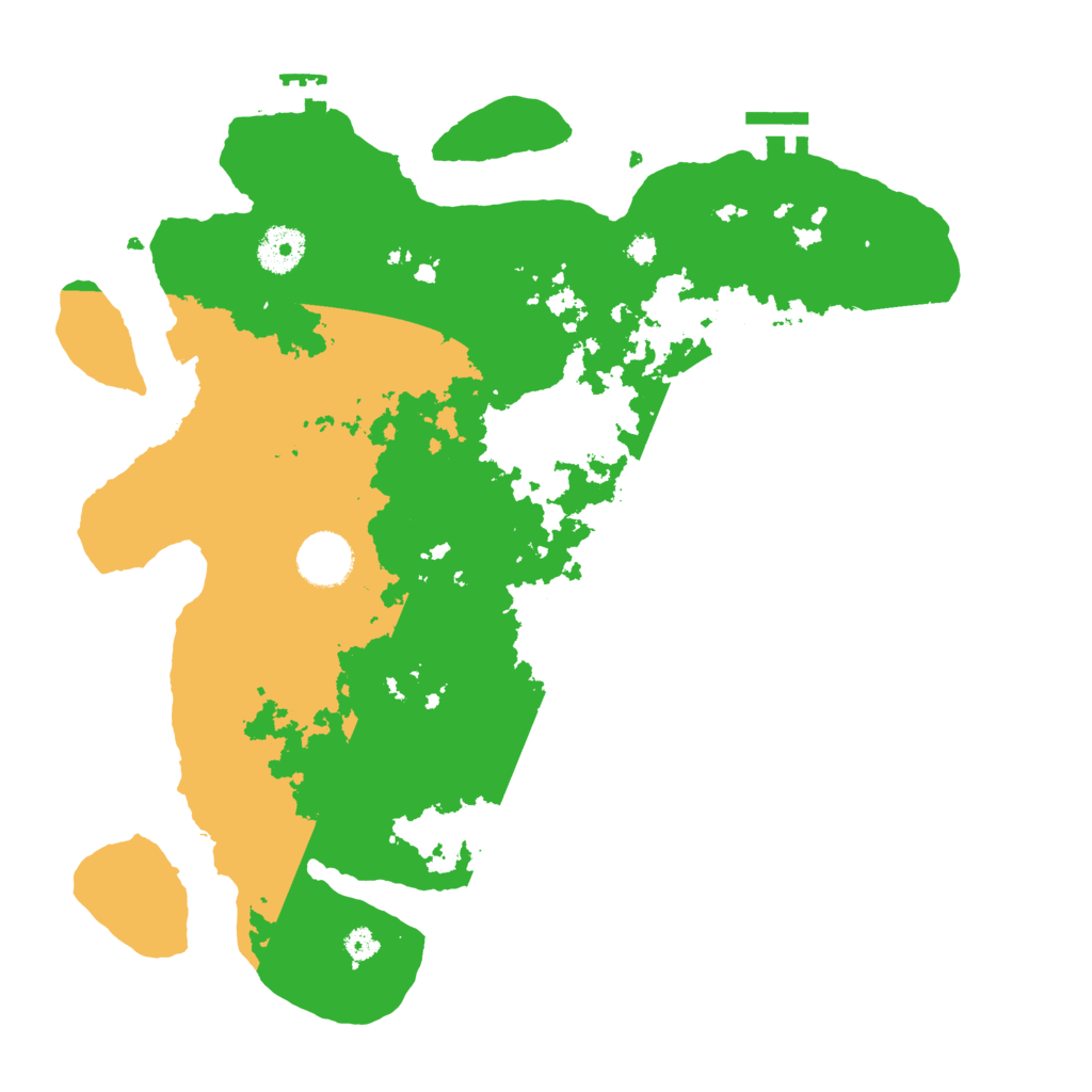 Biome Rust Map: Procedural Map, Size: 3500, Seed: 280819498