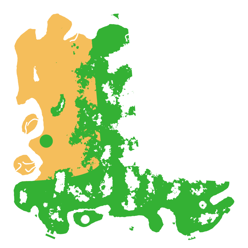 Biome Rust Map: Procedural Map, Size: 5000, Seed: 50022