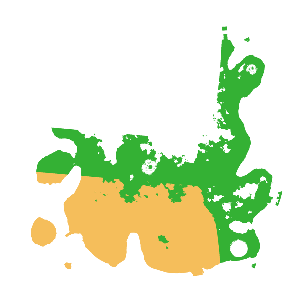 Biome Rust Map: Procedural Map, Size: 3100, Seed: 94756632