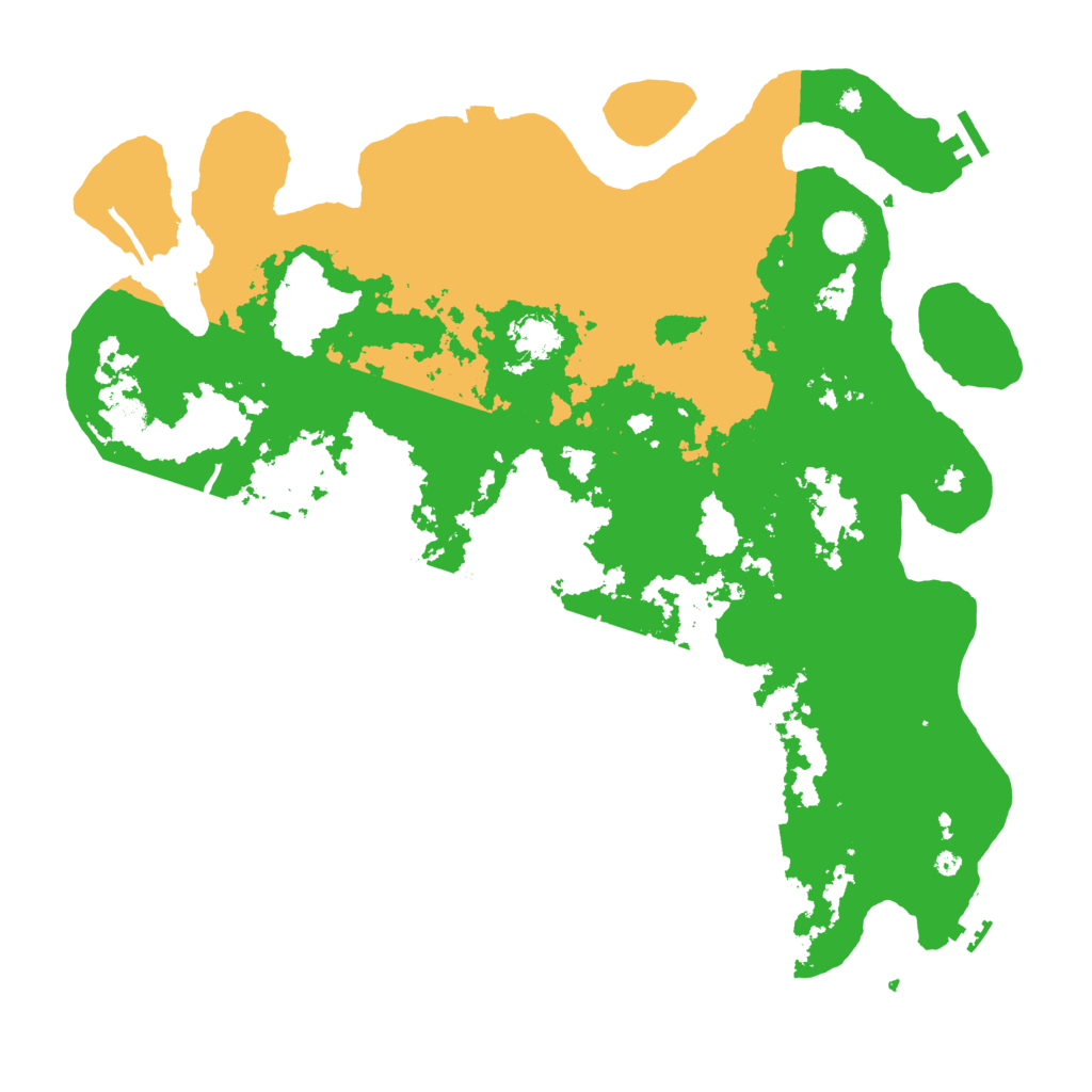 Biome Rust Map: Procedural Map, Size: 4500, Seed: 114899625