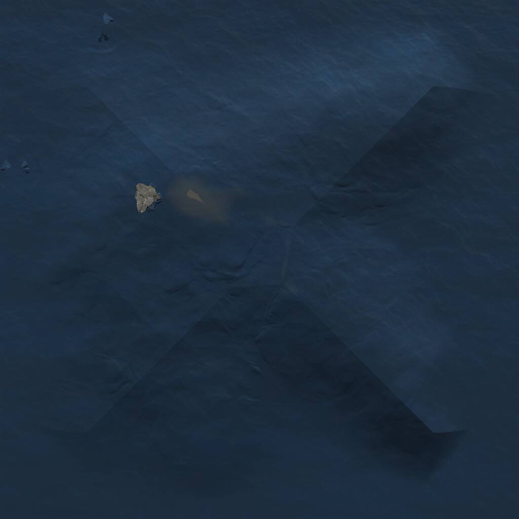 Rust Map: Procedural Map, Size: 1000, Seed: 219744344, 1 Monuments