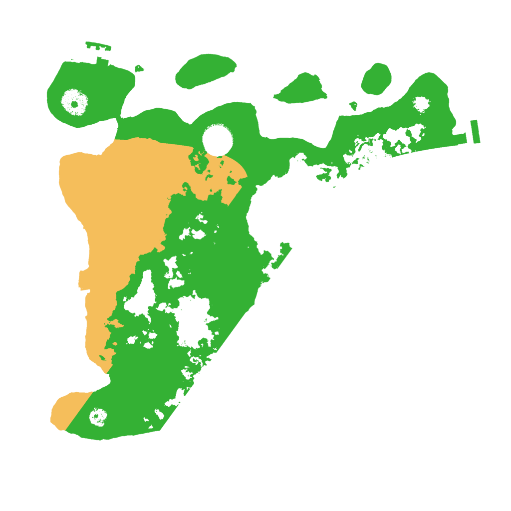 Biome Rust Map: Procedural Map, Size: 3000, Seed: 1055970109