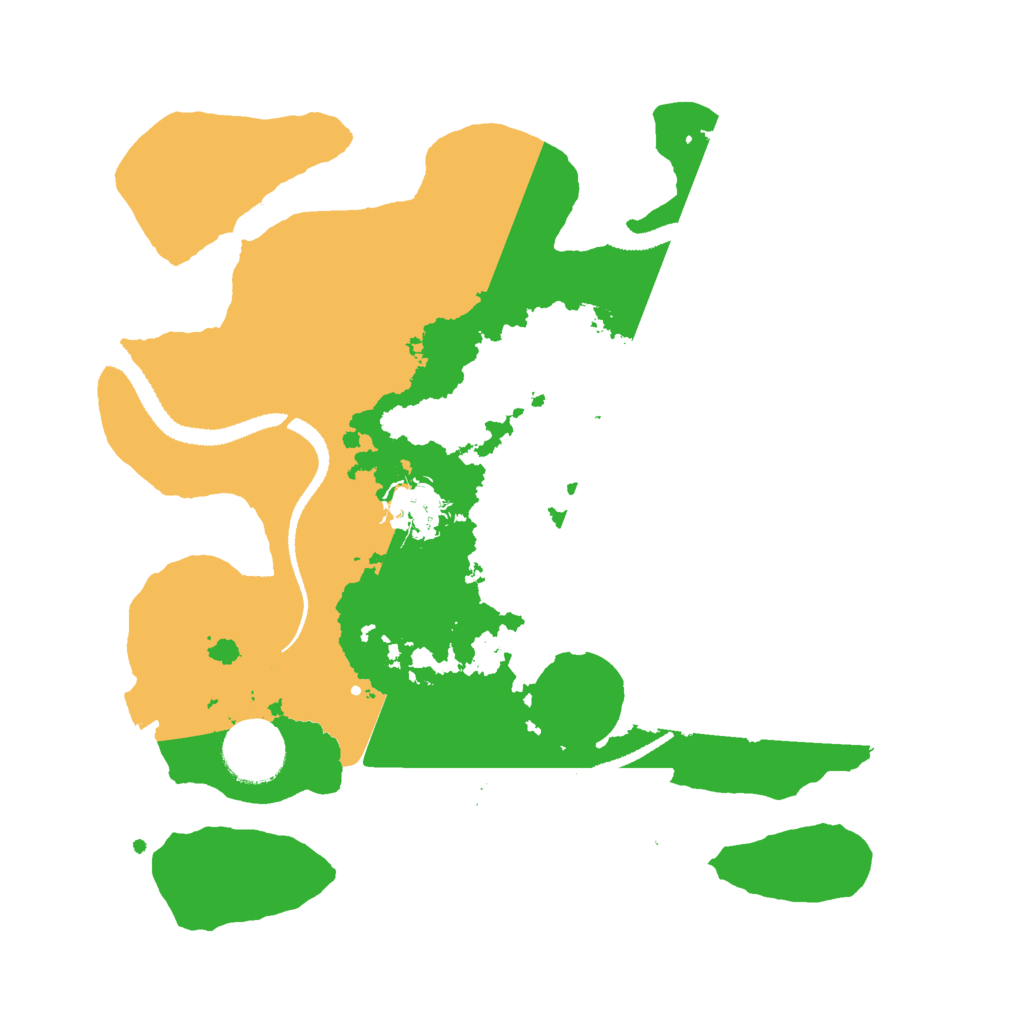 Biome Rust Map: Procedural Map, Size: 3000, Seed: 2338