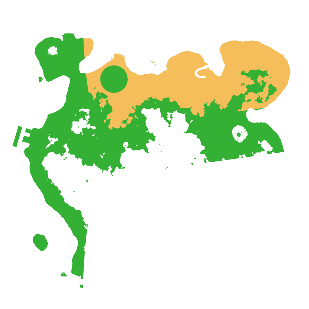 Biome Rust Map: Procedural Map, Size: 2990, Seed: 50000