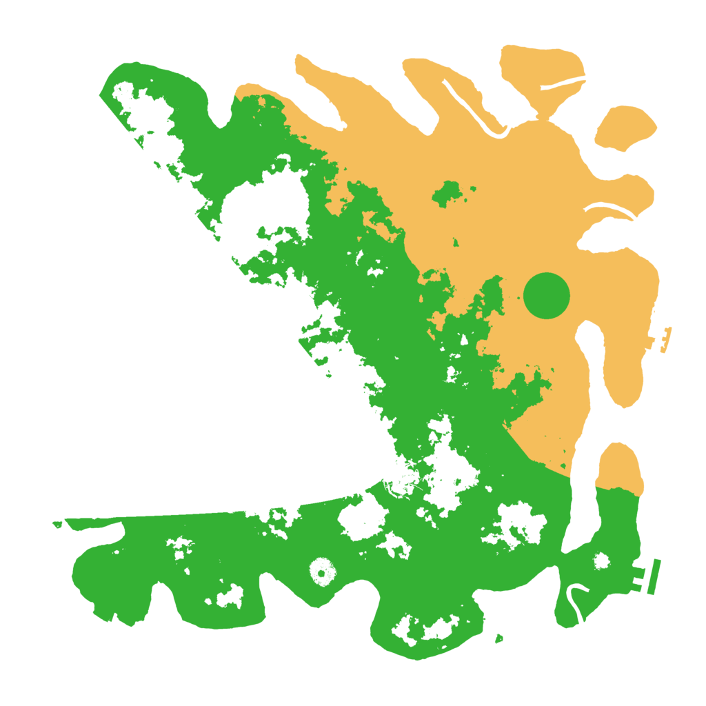 Biome Rust Map: Procedural Map, Size: 4000, Seed: 20240923