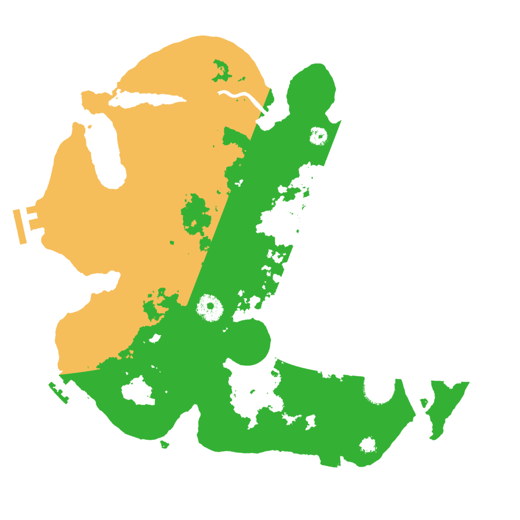 Biome Rust Map: Procedural Map, Size: 3000, Seed: 440206901