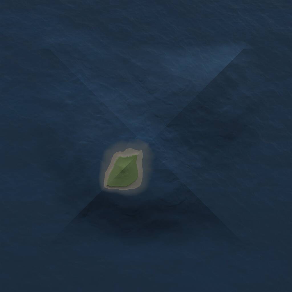 Rust Map: Procedural Map, Size: 1000, Seed: 440206901, 1 Monuments