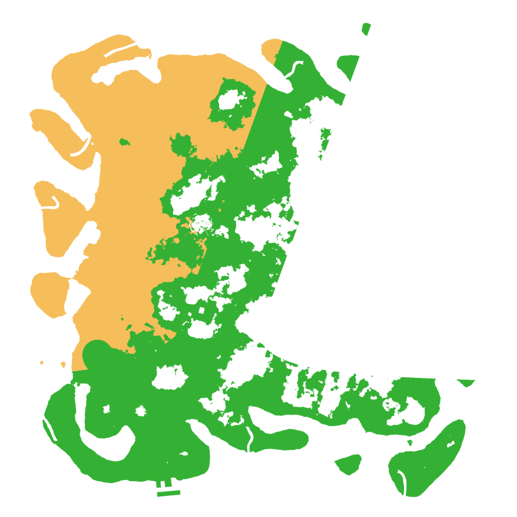 Biome Rust Map: Procedural Map, Size: 4500, Seed: 17774