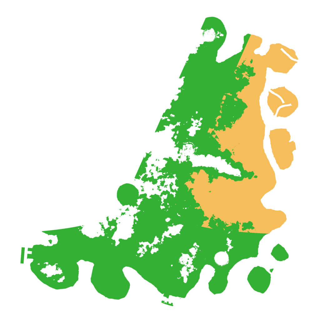 Biome Rust Map: Procedural Map, Size: 4000, Seed: 2026046262