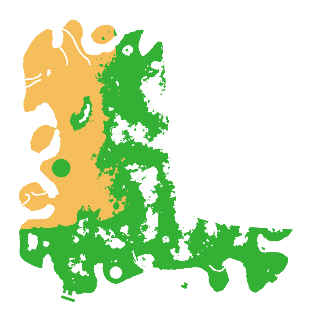 Biome Rust Map: Procedural Map, Size: 4500, Seed: 50022