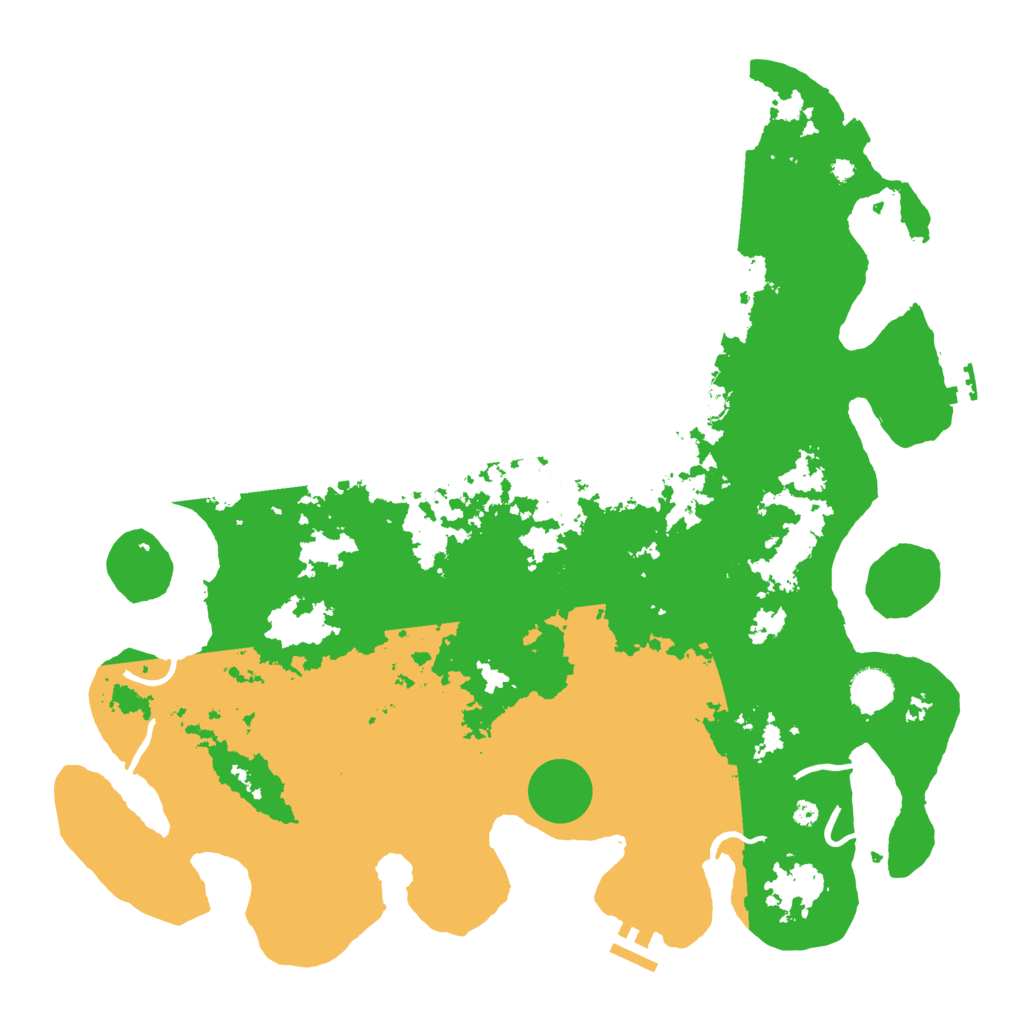 Biome Rust Map: Procedural Map, Size: 4200, Seed: 3745