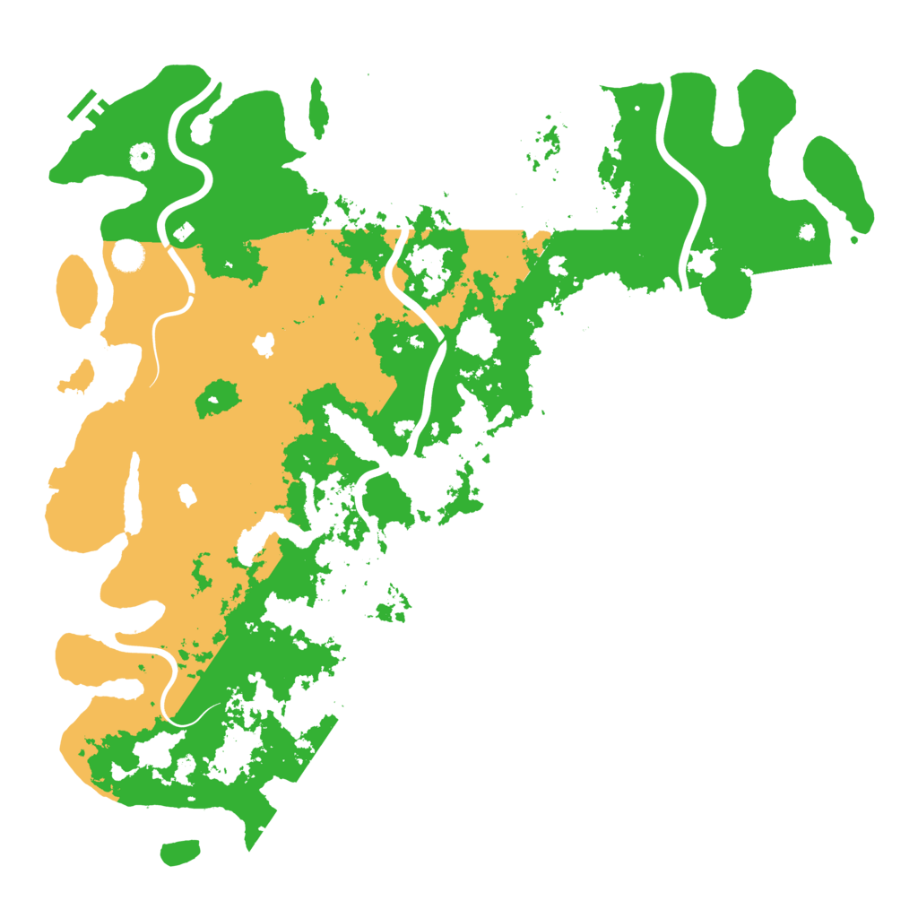 Biome Rust Map: Procedural Map, Size: 5000, Seed: 794539949