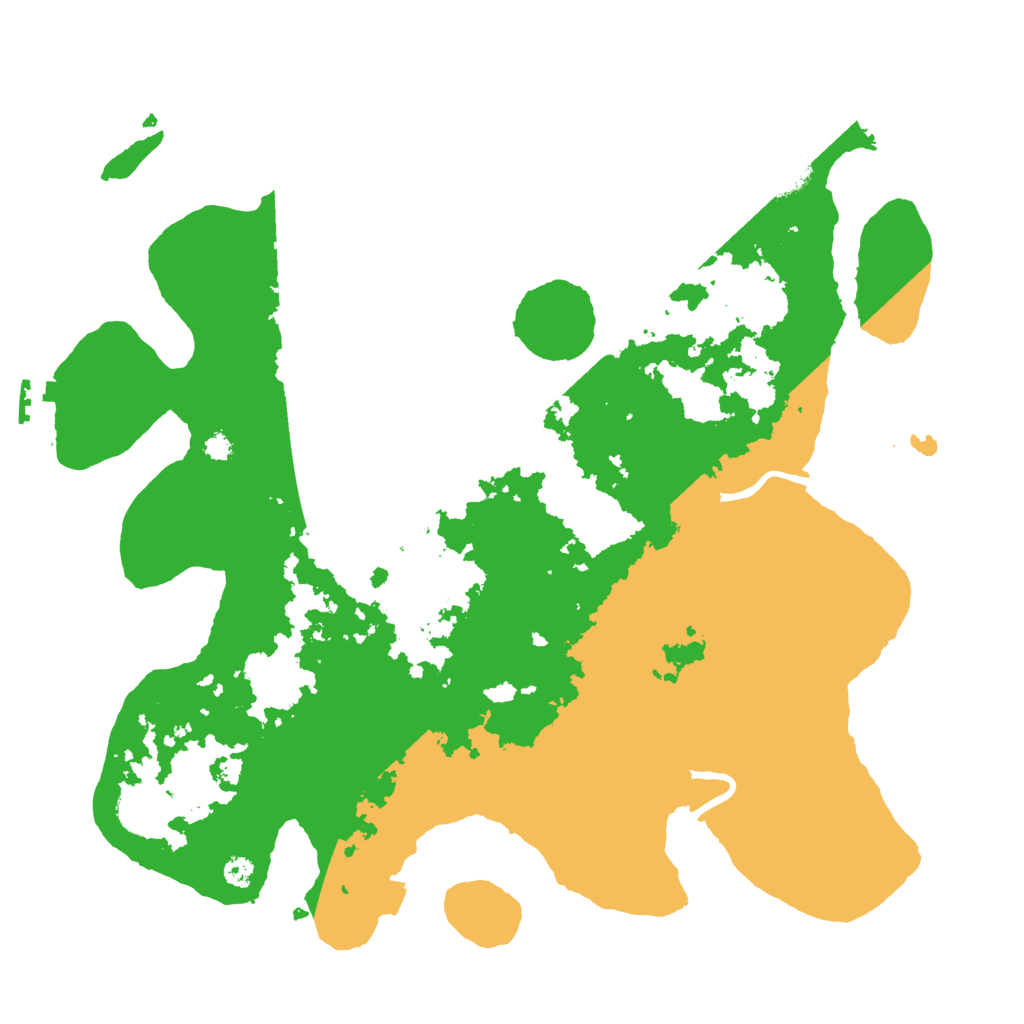 Biome Rust Map: Procedural Map, Size: 3500, Seed: 1075248928