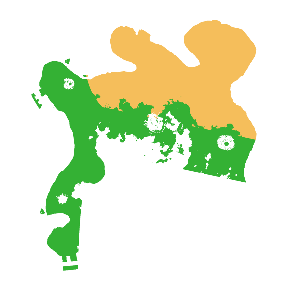 Biome Rust Map: Procedural Map, Size: 2700, Seed: 943475290