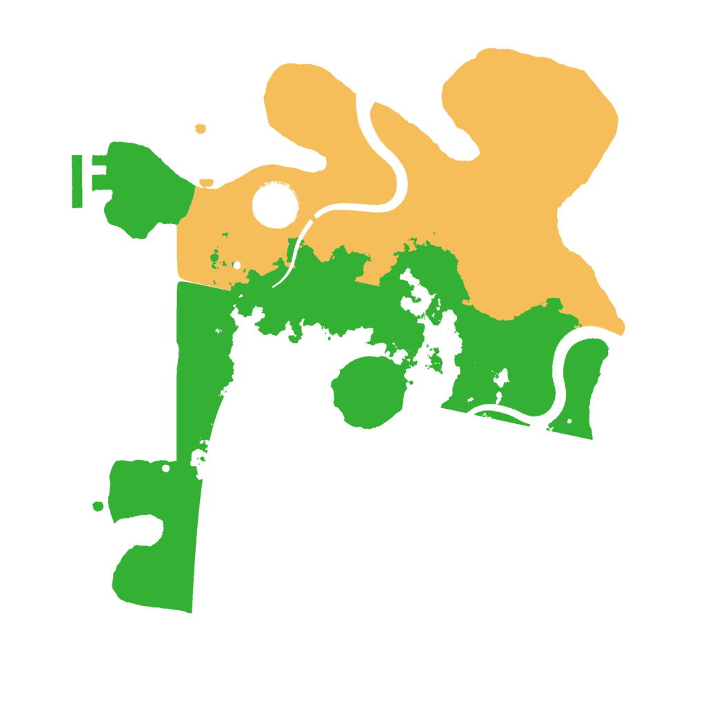 Biome Rust Map: Procedural Map, Size: 2700, Seed: 943475290