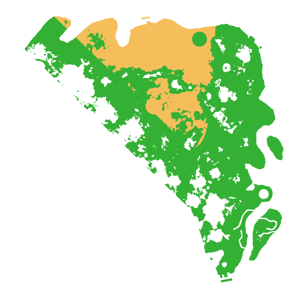 Biome Rust Map: Procedural Map, Size: 5246, Seed: 1964665755