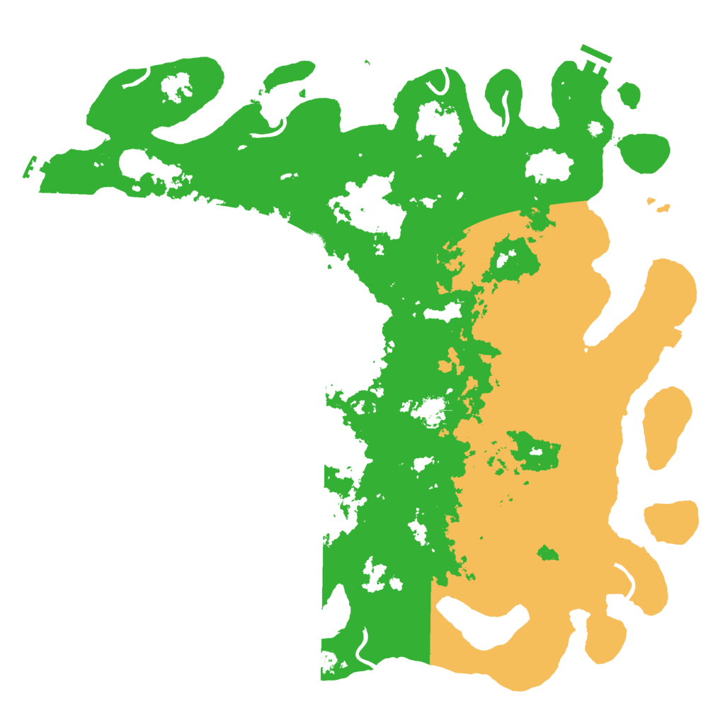Biome Rust Map: Procedural Map, Size: 4500, Seed: 1356405723