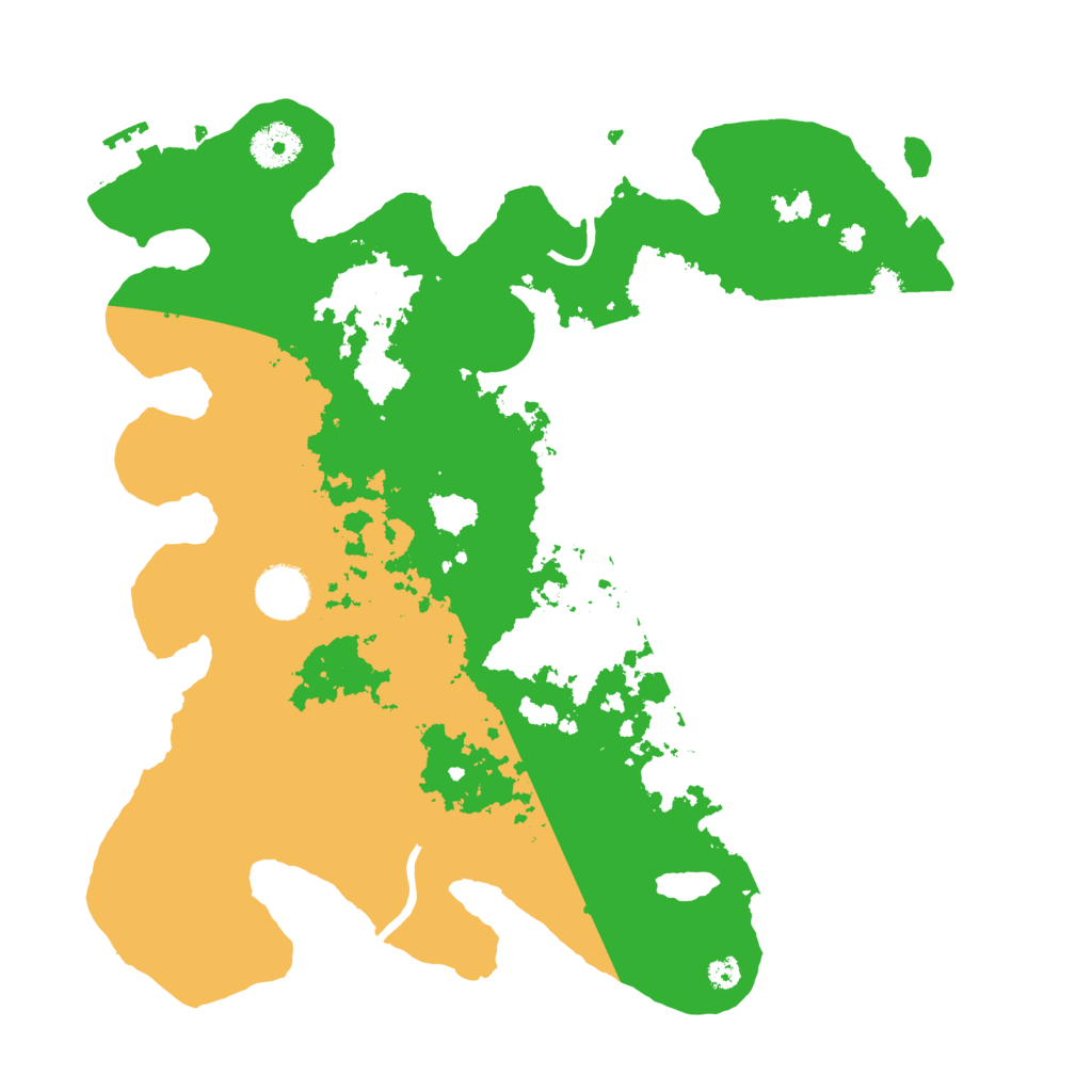 Biome Rust Map: Procedural Map, Size: 3500, Seed: 1887647887