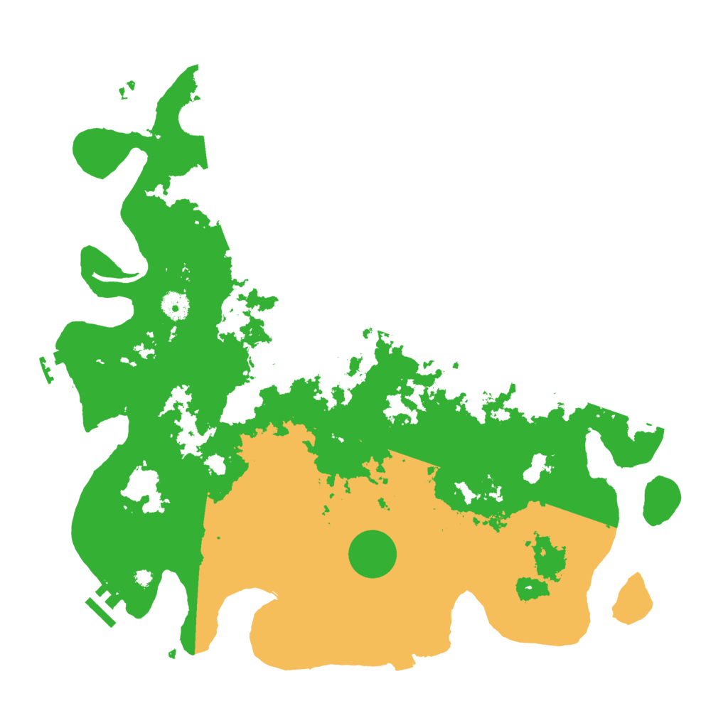 Biome Rust Map: Procedural Map, Size: 4000, Seed: 51111