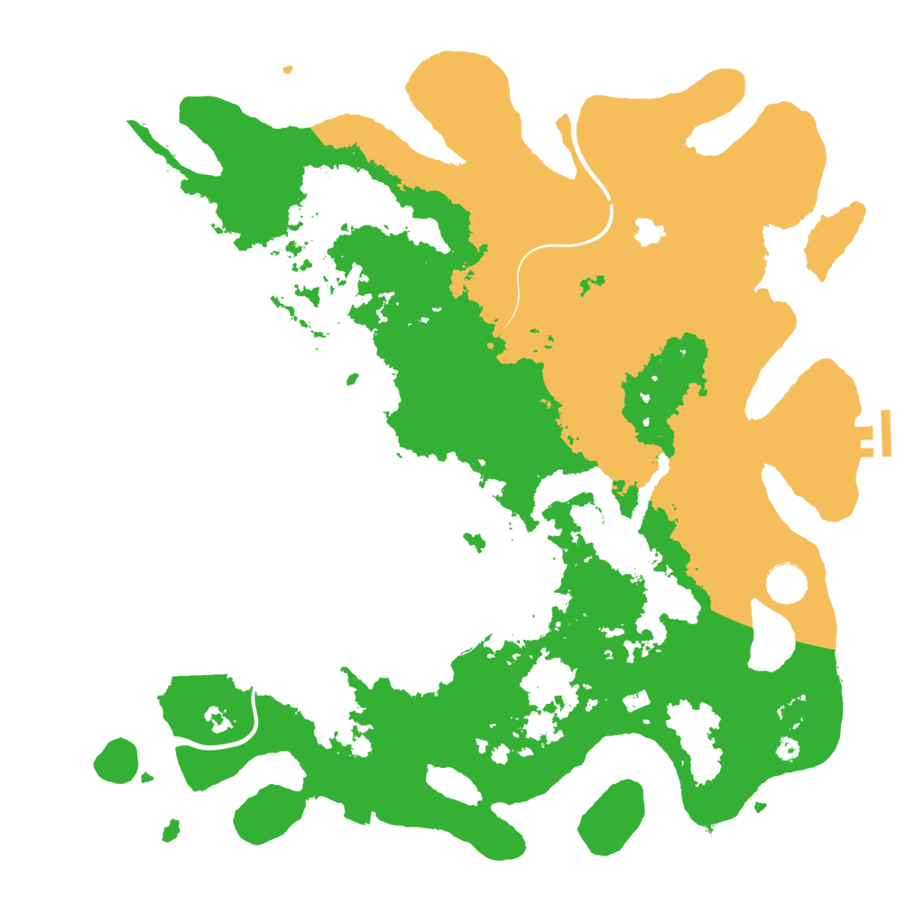 Biome Rust Map: Procedural Map, Size: 4000, Seed: 851036386