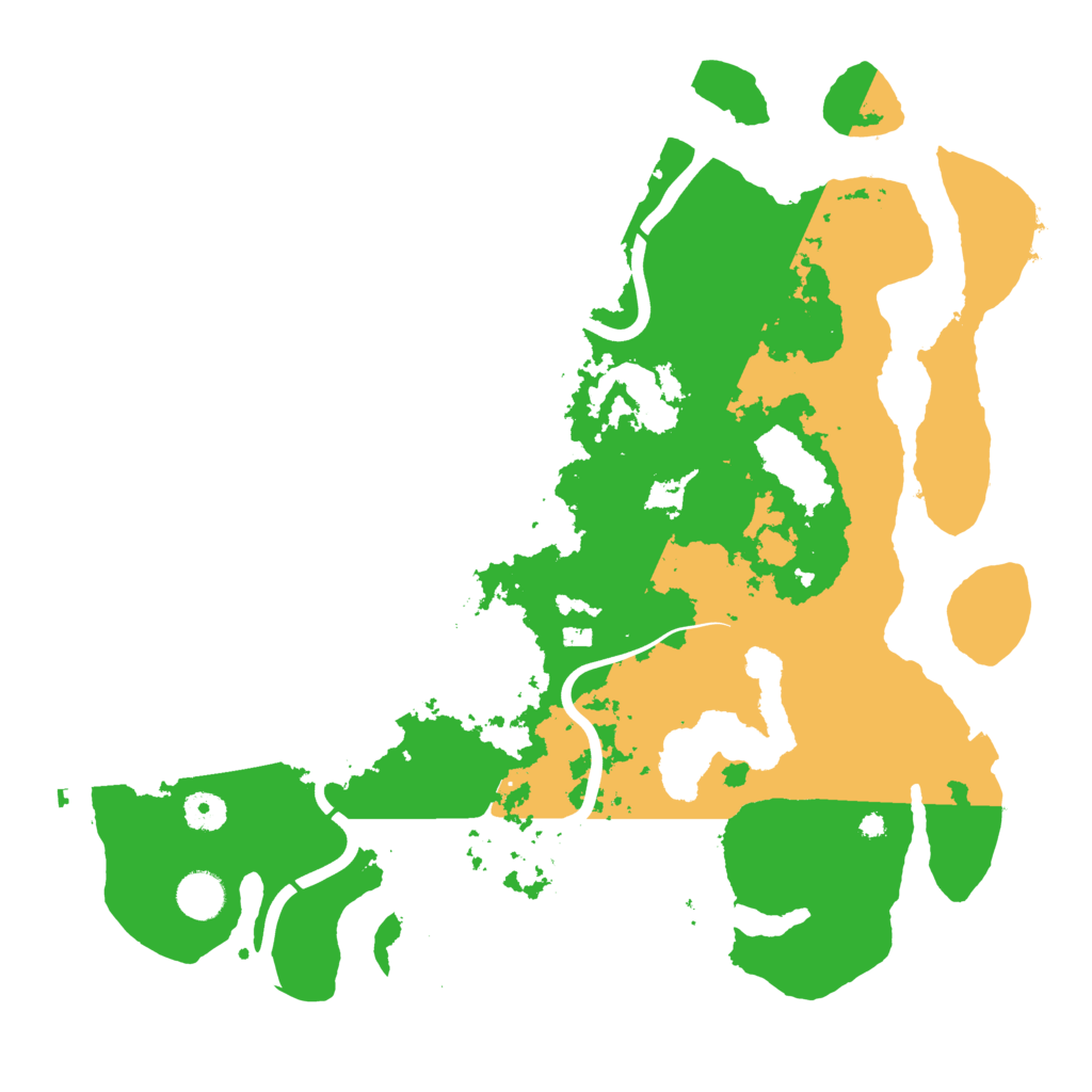 Biome Rust Map: Procedural Map, Size: 4000, Seed: 365786446
