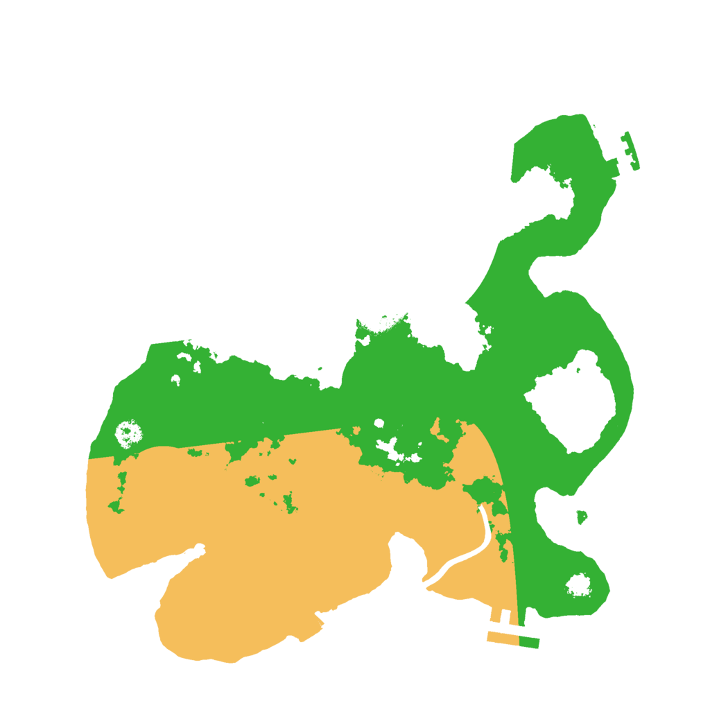 Biome Rust Map: Procedural Map, Size: 2750, Seed: 286665036