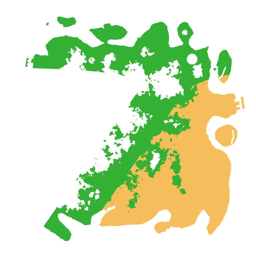 Biome Rust Map: Procedural Map, Size: 4250, Seed: 207694897