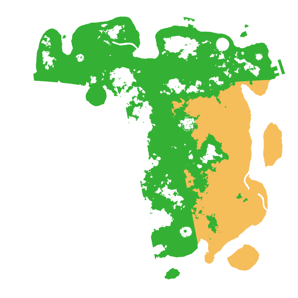 Biome Rust Map: Procedural Map, Size: 4000, Seed: 879380517