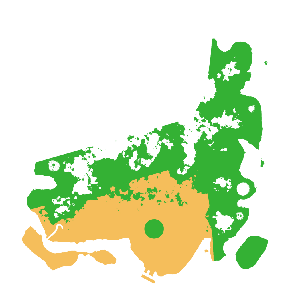 Biome Rust Map: Procedural Map, Size: 4000, Seed: 1022725543