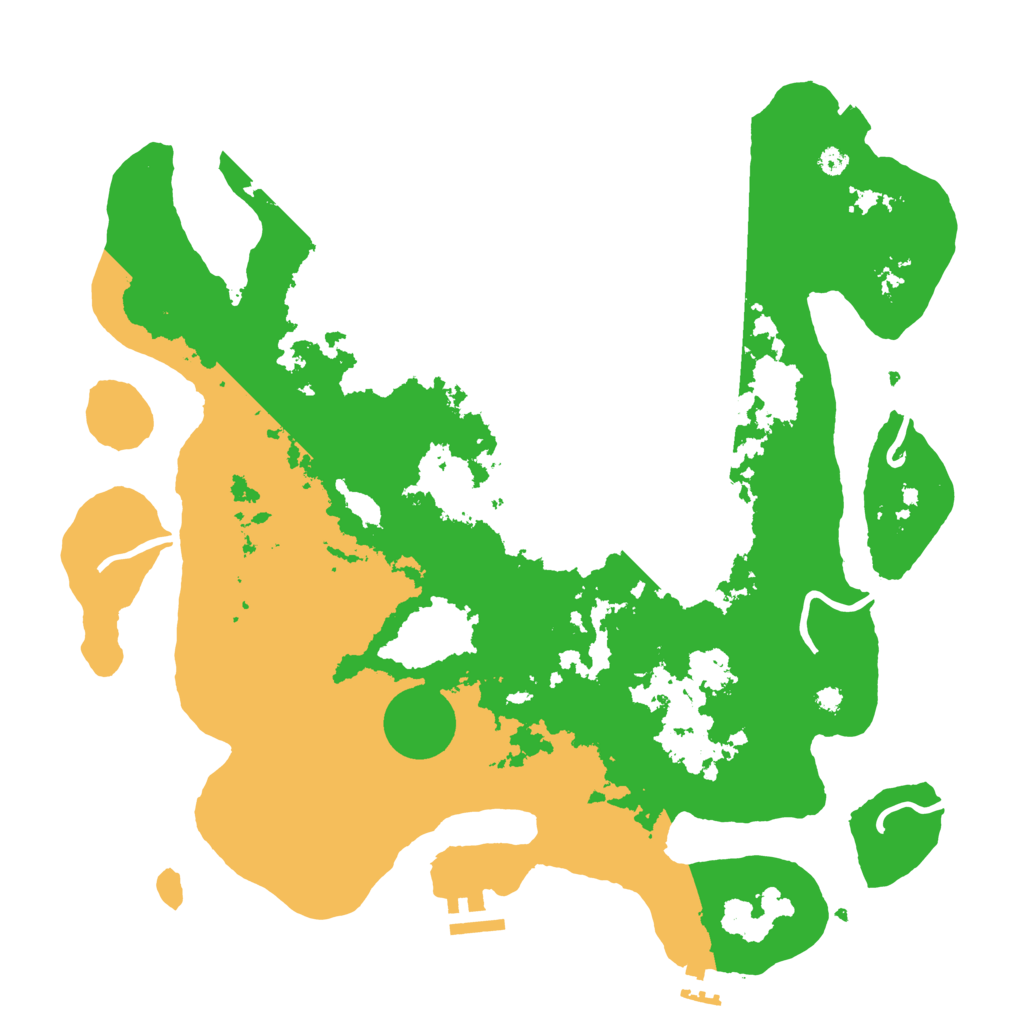 Biome Rust Map: Procedural Map, Size: 3750, Seed: 27472859